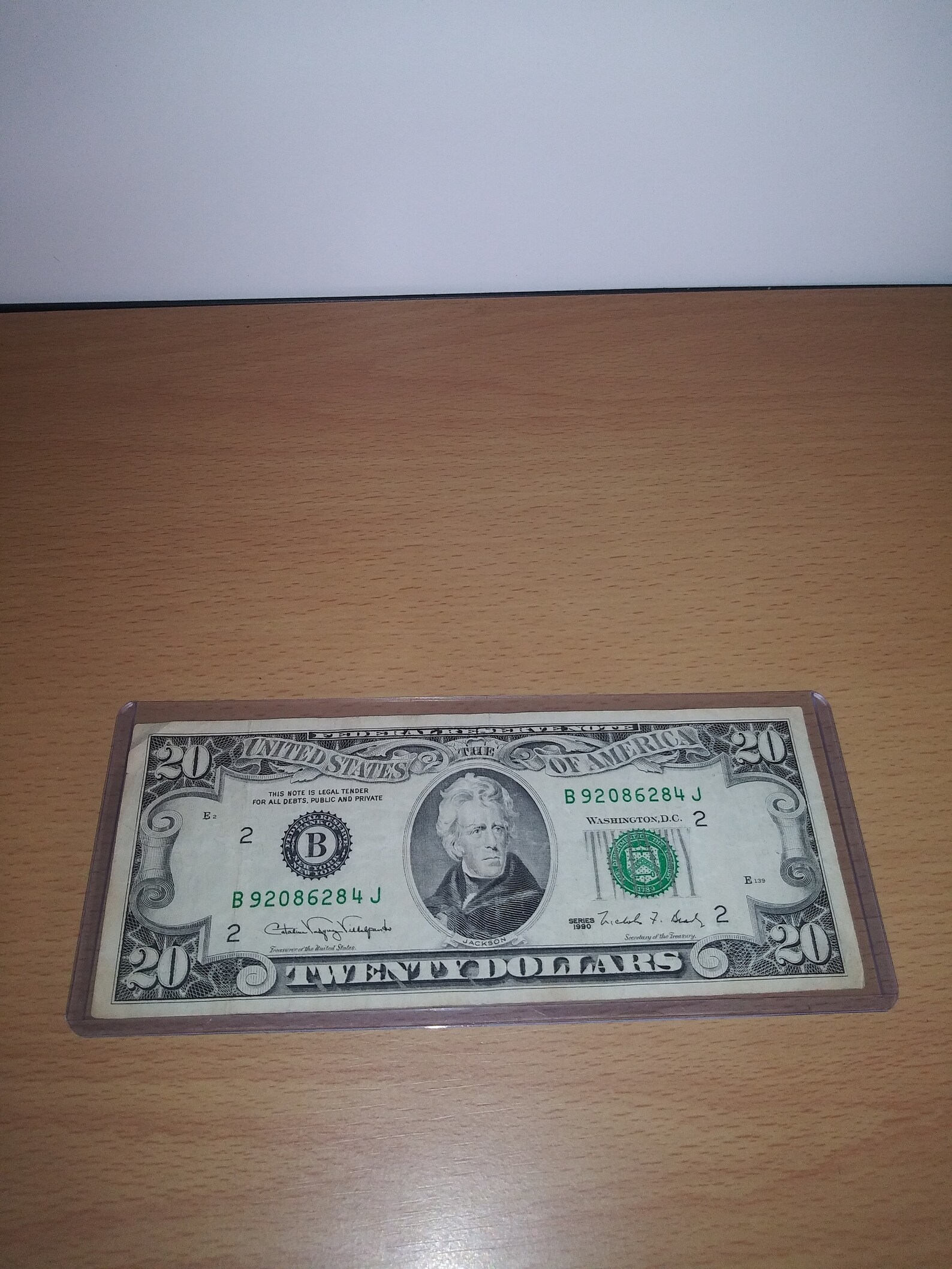 20 Dollar Bill Series 1990 - qmyuobd