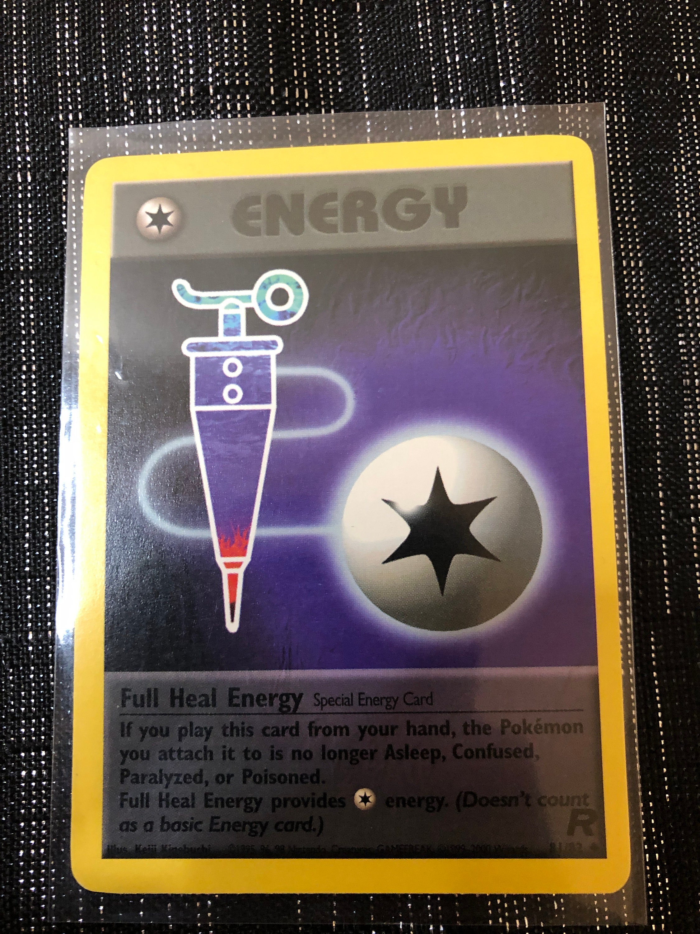 Vintage Full Heal Energy Pokémon Card 81/82 Good Condition Etsy