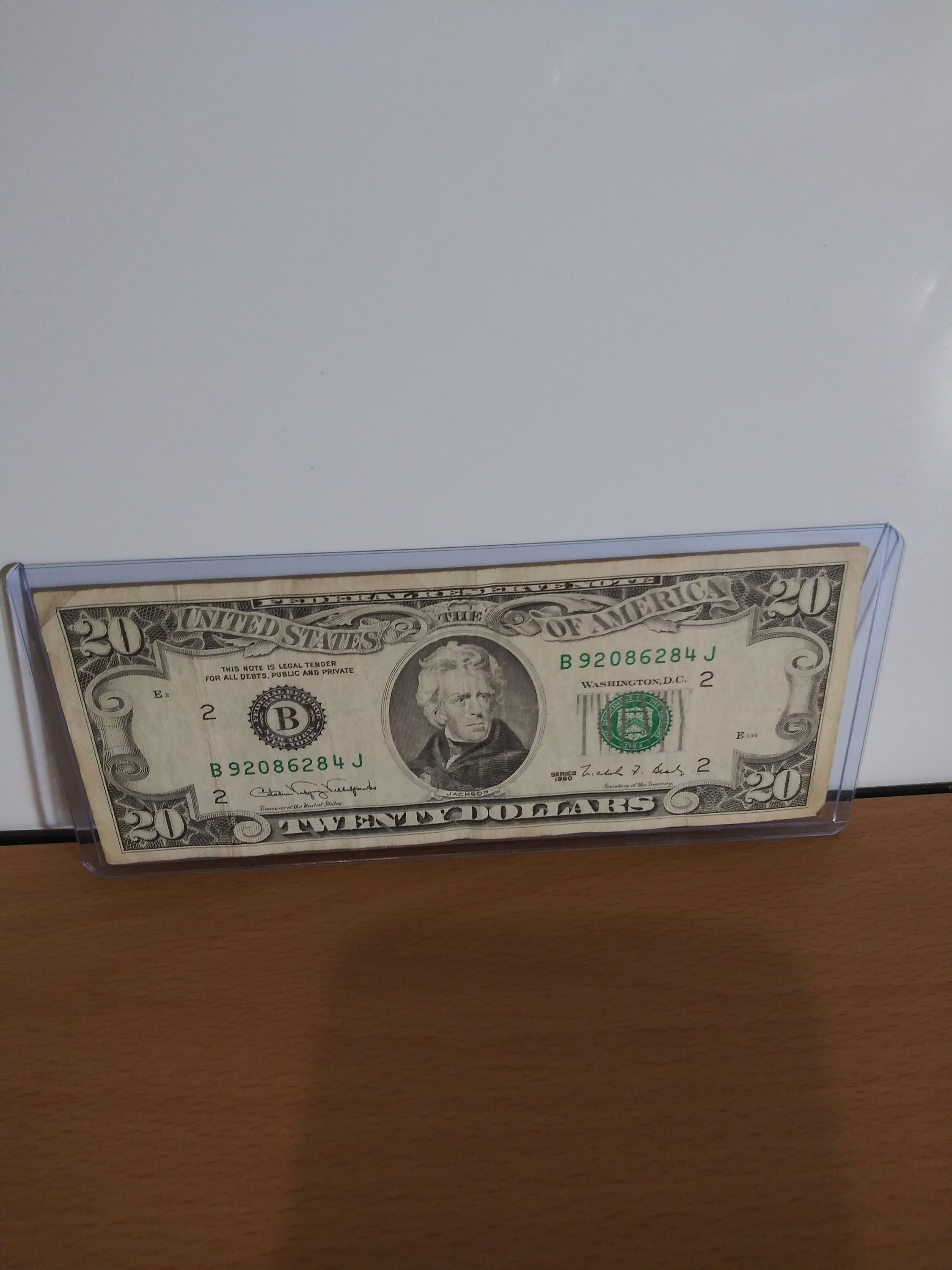 20 Dollar Bill Series 1990 - f8d0gty