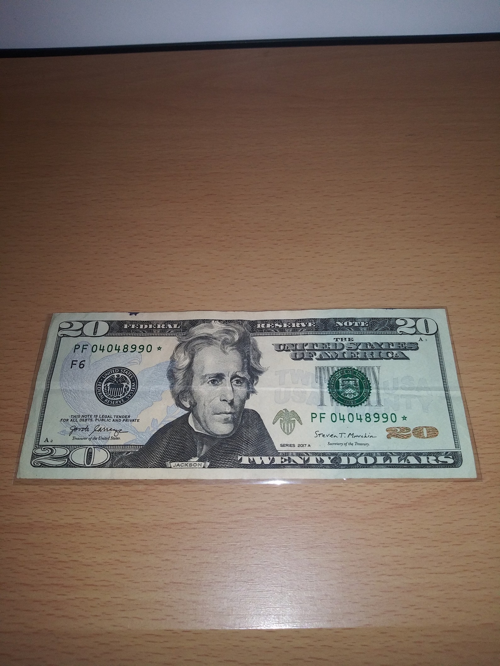 Lrn/Twenty Dollar Bill With A Star.Html - 9ucz1ie
