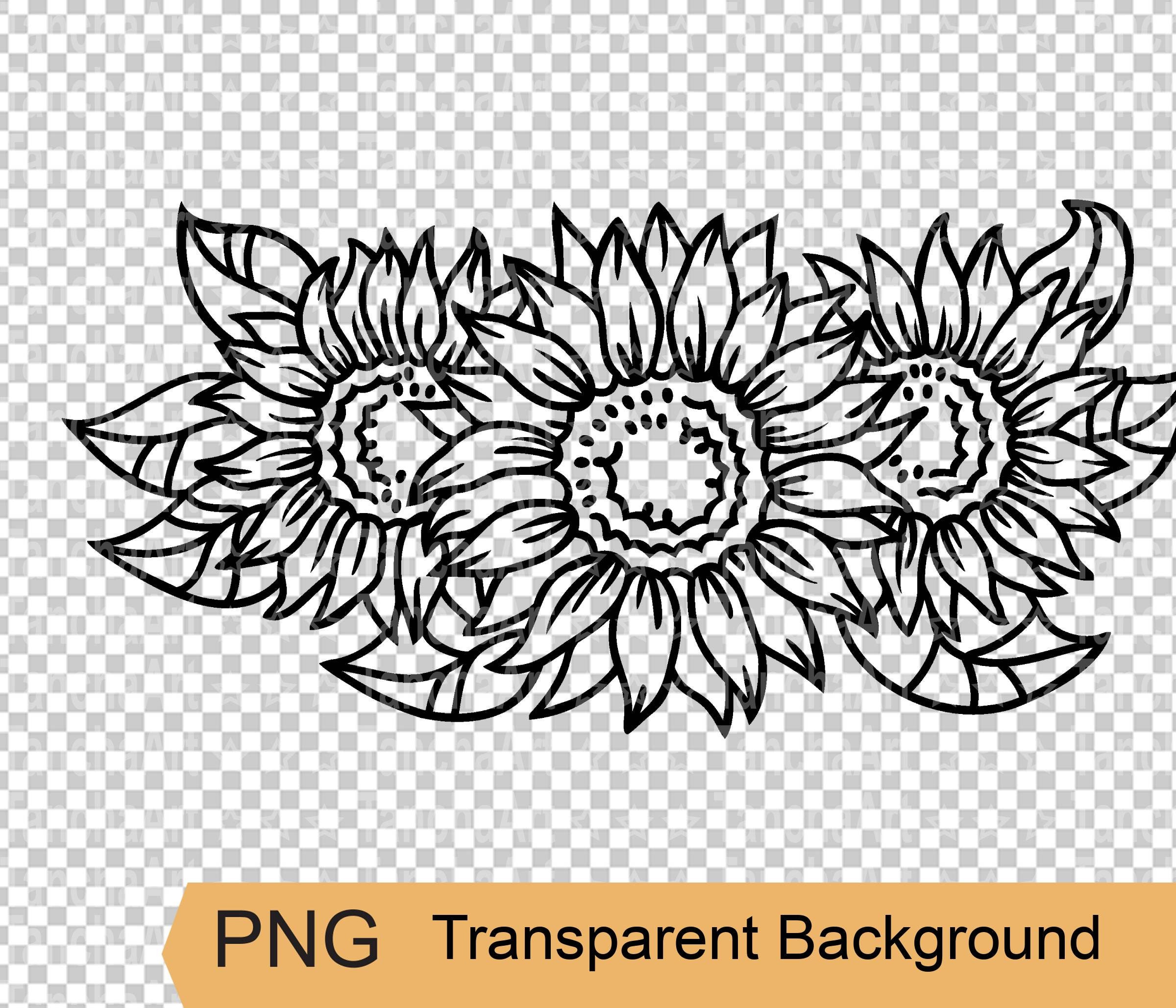 Sunflowers Svg Cut File Floral Svg Png for Cricut - Etsy Canada