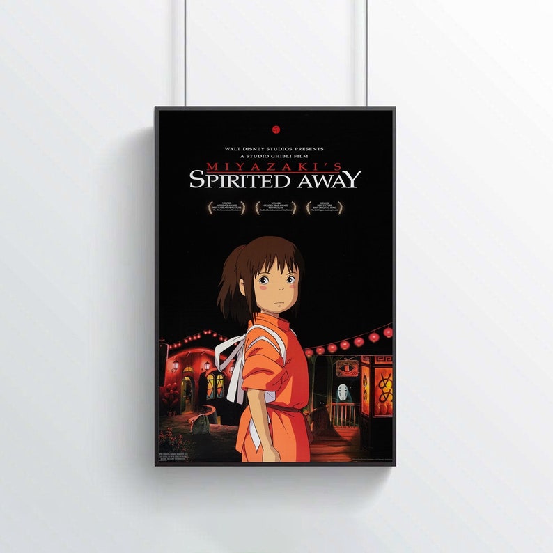 New Studio Ghibli Custom Silk Poster Wall Decor 24x36 Inch