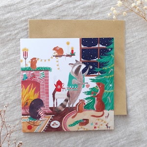 Carte de voeux Esprit de Noël
