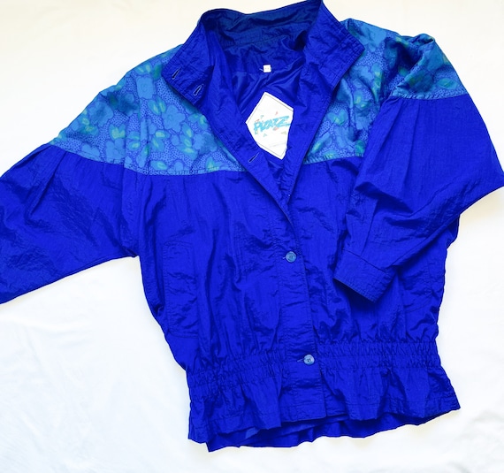 Vintage 1990's Floral Windbreaker