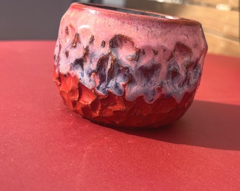 Wheel Thrown Espresso Cup | Hand Carved Ceramic Coffee Cup | Textured Pottery Mug | One Of A Kind Artisan Drinkware | Coffee Lover Gift