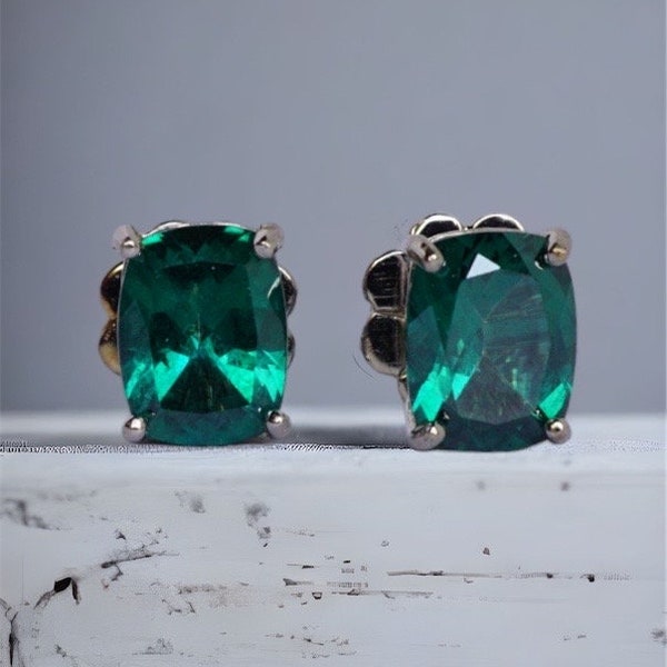 Green Topaz Earrings Etsy