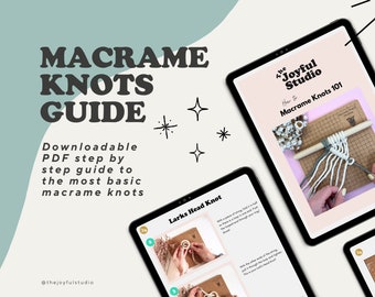 Beginner Macrame Knot Guide: Step-by-Step Instructions (PDF Download)
