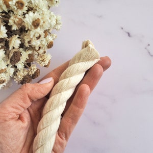 20mm Twisted rope in Natural The Joyful Studio