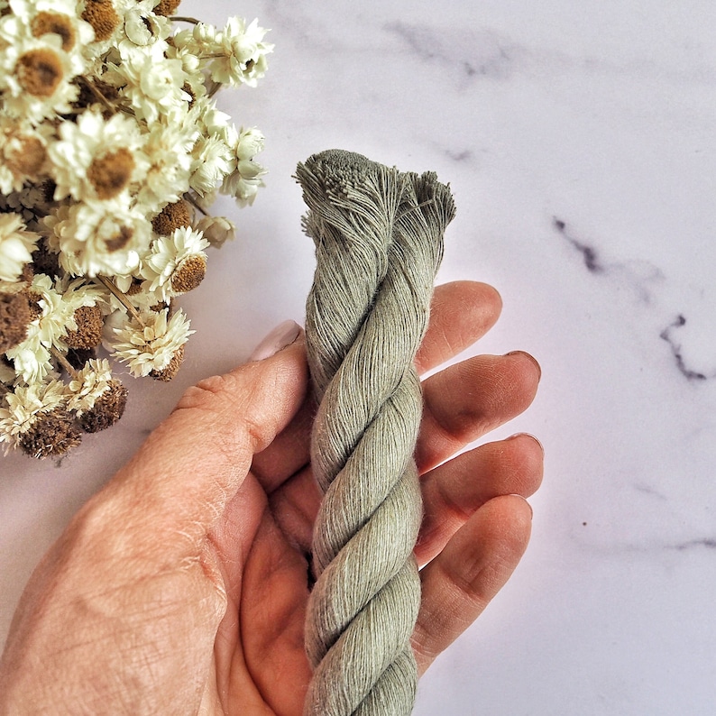 20mm Twisted rope in Sage The Joyful Studio