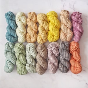 Peruvian Junin Wool Yarn | Handspun & eco dyed | Sustainably sourced | Perfect for weaving, knitting, crochet and many other craft projects