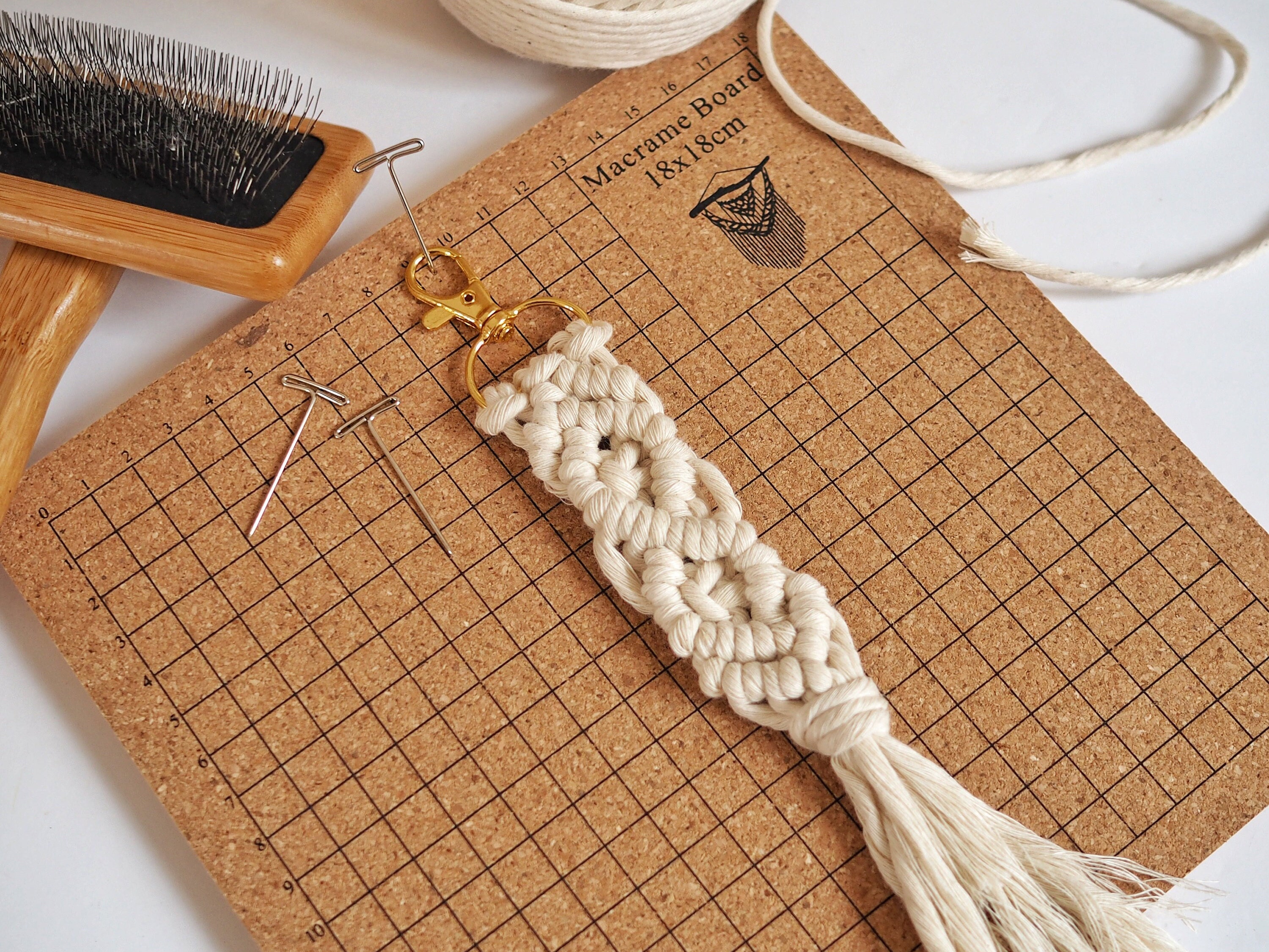 Macrame Cork Board Available in 3 Sizes Perfect for All Types of