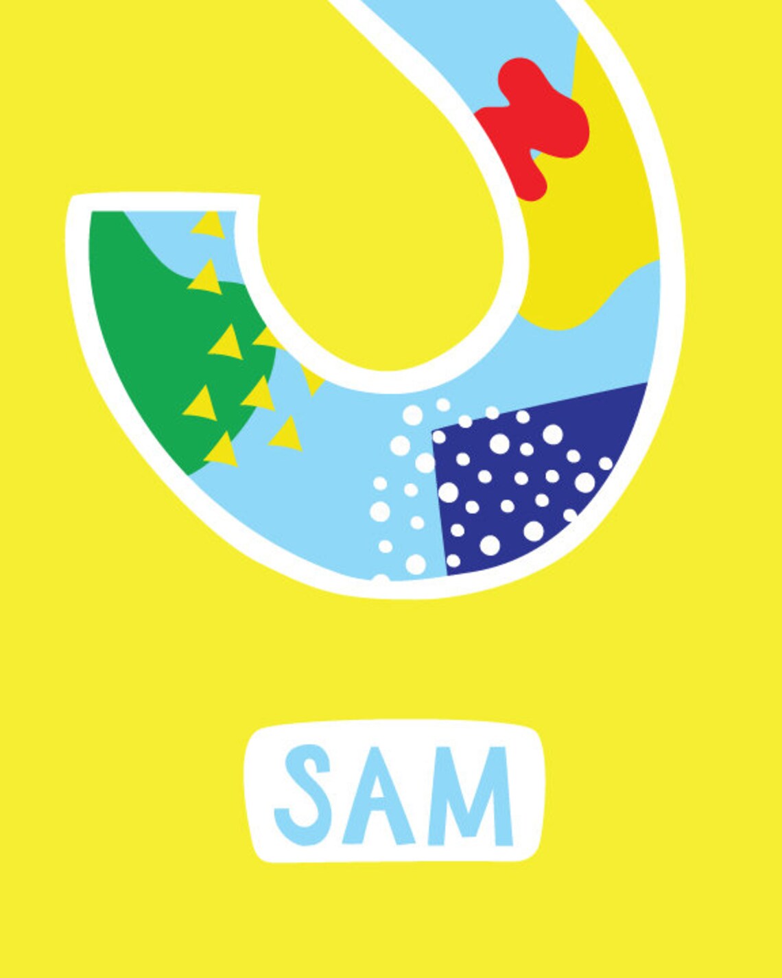 Nursery Name Wall Art Print Nursery Initial Letter Custom Etsy