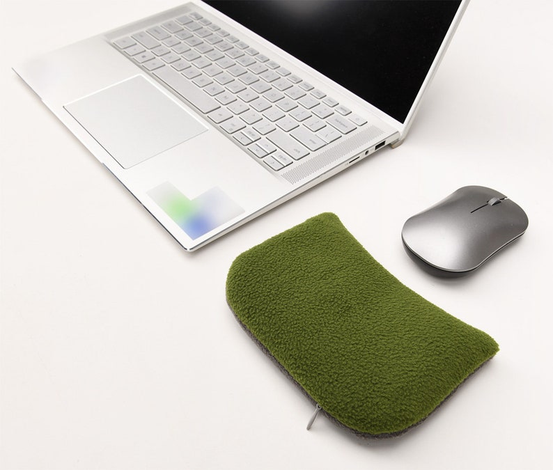 Ergonomic Mouse Wrist Rest for Desktop and Laptop, Bean Bag Wrist Support for Typing, Relief