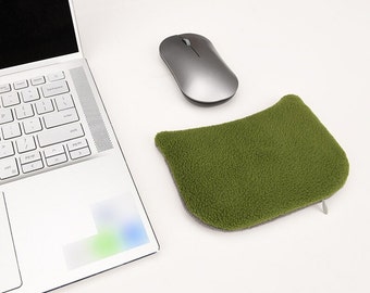 Ergonomic Mouse Wrist Rest for Desktop and Laptop, Bean Bag Wrist Support for Typing, Relief Wrist Pain