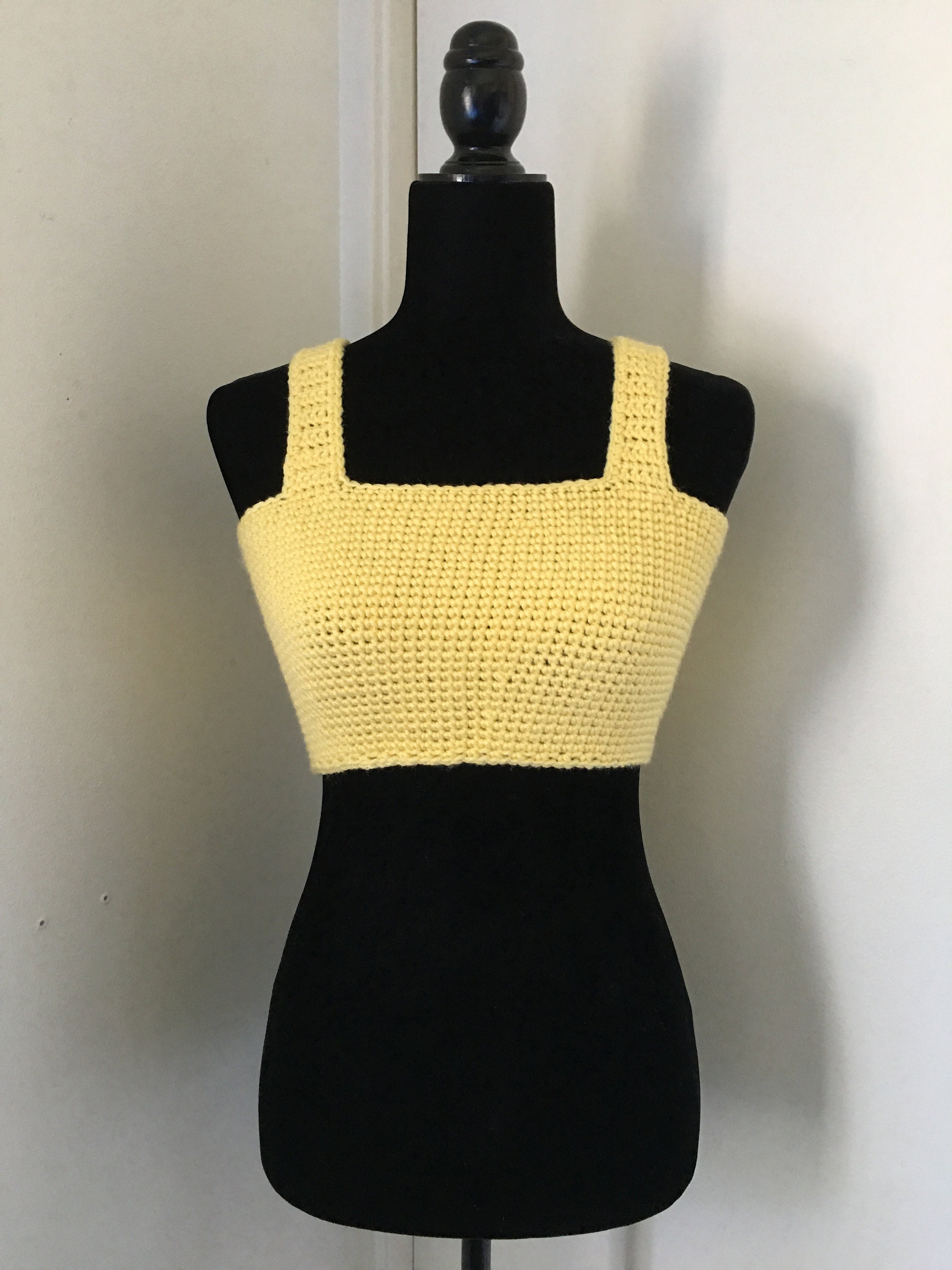 Easy Crochet Crop Top Pattern Crochet Fringe Crop Top Etsy