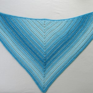 Crochet Shawl Pattern Beginner Friendly image 1