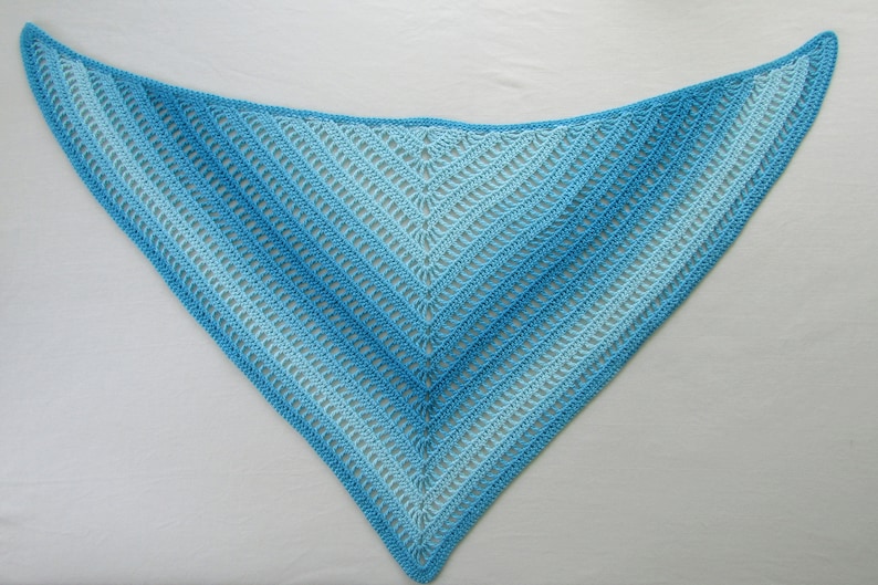 Crochet Shawl Pattern Beginner Friendly image 1