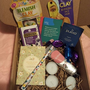 Self-care box , hug in a box, lockdown box, thinking of you box.