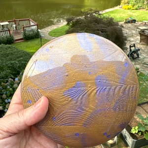 Round Wood Trinket Box with Lid