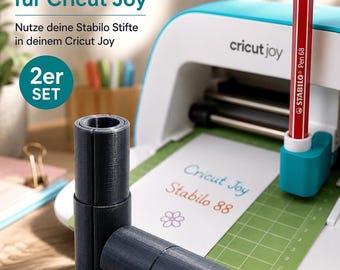 2x Stabilo 88/68 adapters for Cricut Joy plotters - 2 pieces - accessories - Cricut adapter