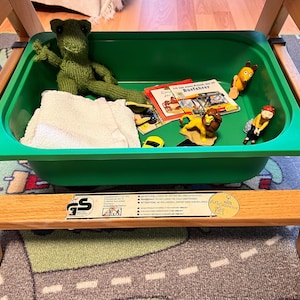 NEW: Adapter Ikea Trofast for Hauck Alpha and Beta high chairs, great Ikea hack, also suitable for the + variants. Accessories for the high chair