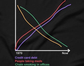 We Used To Be Cool T‑Shirt • Chaos Era Trend Chart Tee • Decline of Society Humor Shirt • Wild Past vs Soft Present Graphic Tee