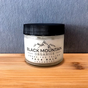 Grass-Fed Tallow Face Balm - Unscented