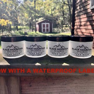 Now with a waterproof label!!