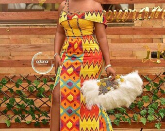 long ankara gowns