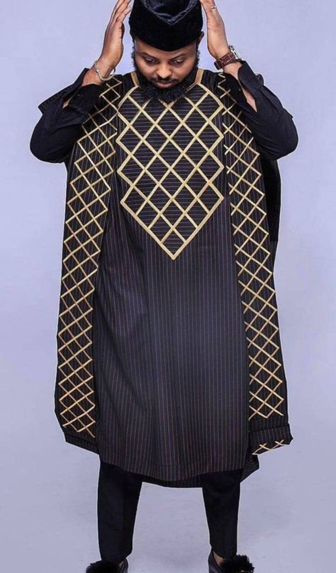 African Men's Clothing / African Fashion/ Wedding Suit/dashiki ...