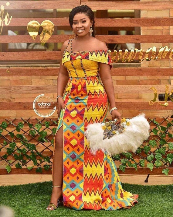 African women dress, African ankara touch, dashiki gown, Ankara gown,  African wedding gown, Ankara styles, African women wears, women outfit -   Portugal