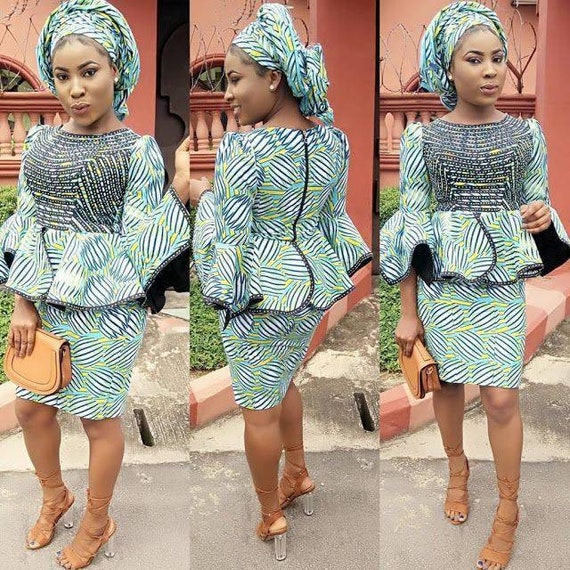 See Beautiful Short Ankara Styles For Women - Fashion - Nigeria