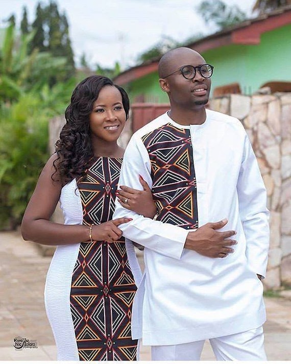 African Men's Clothing / African Couples Wear/ Wedding - Etsy