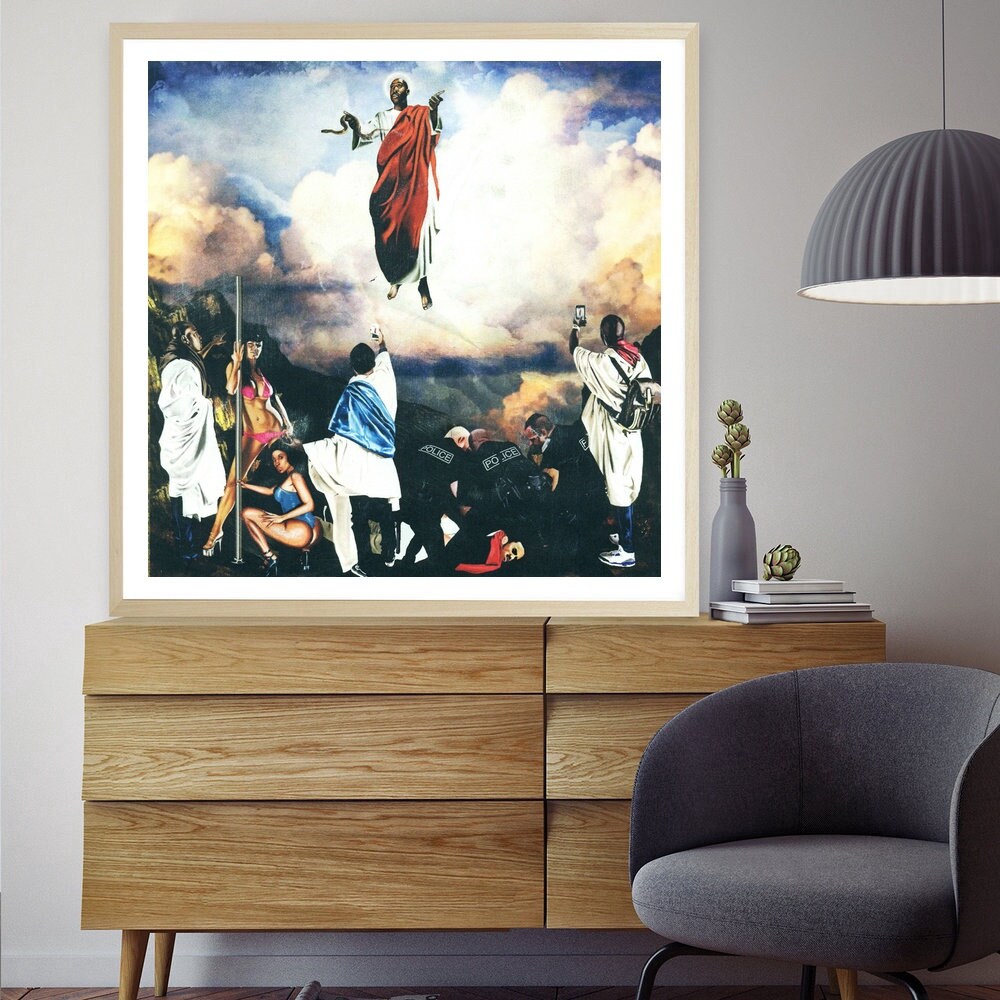 Freddie Gibbs You Only Live 2wice Album Cover Wall Art Paint Etsy