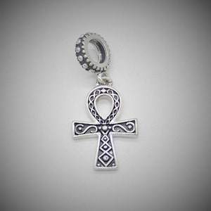 Ankh pandora charm top