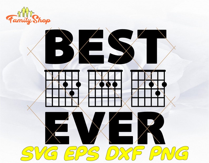 Download Dad Guitar 2021 Svg-best dad ever-Music Tab-digital design | Etsy