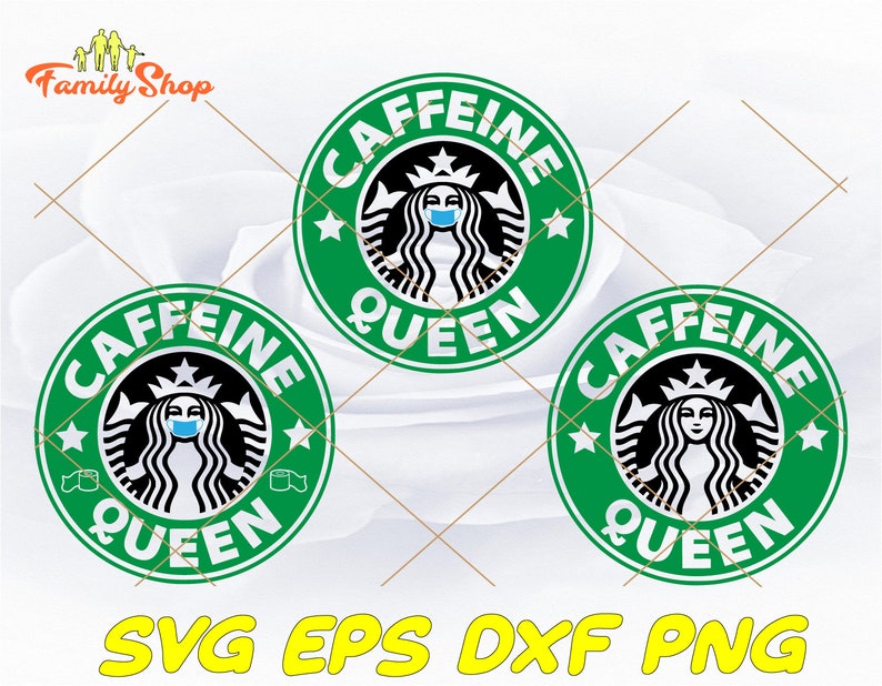 Download Caffeine QUEEN 2020 svg-Quarantine svg-Coffee cup | Etsy