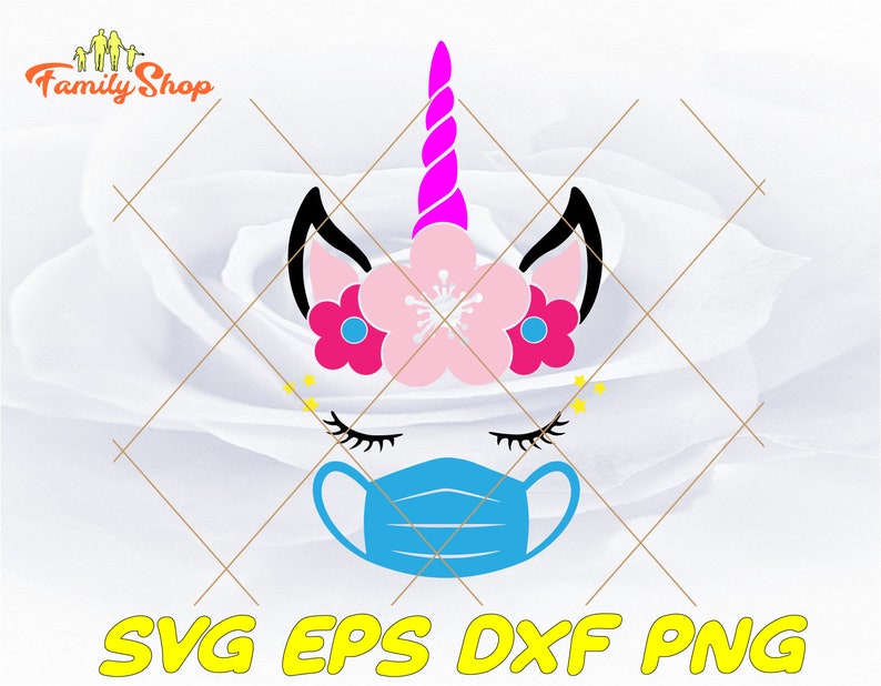 Download Quarantine UNICORN 2020 svg-april birthday unicorn-Fanny ...