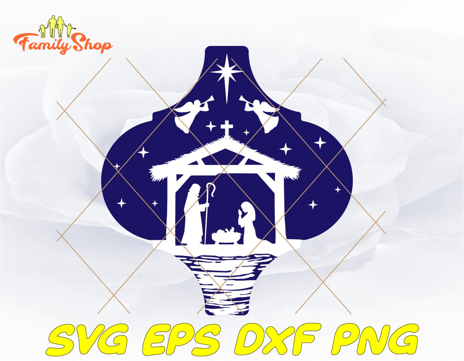 Download Tile ornament Birth of jisus 2021 SVG-christmas 2021 | Etsy
