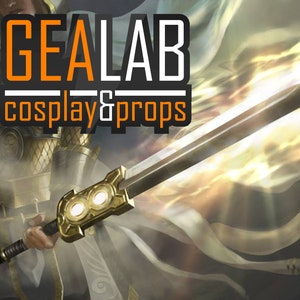 Godsend - Elspeth Spear - Blueprint for Cosplay (Magic the Gathering) PDF template for EVA foam