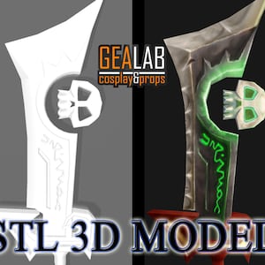Corrupted Ashbringer - STL 3D Model for Cosplay (World of Warcraft)