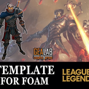 Viktor Armor Pieces Pepakura - PDF & PDO Foam Templates for Cosplay (Lol, League of Legends) Classic Skin, Pattern, Papercraft, DIY