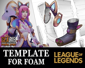 Pattern Arcane Jinx Fishbones From League of Legends not - Etsy Canada