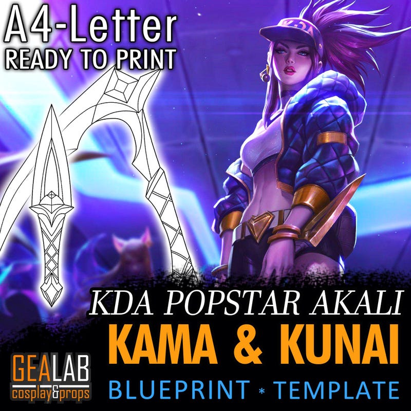 Akali Playmat Riftbound - Etsy