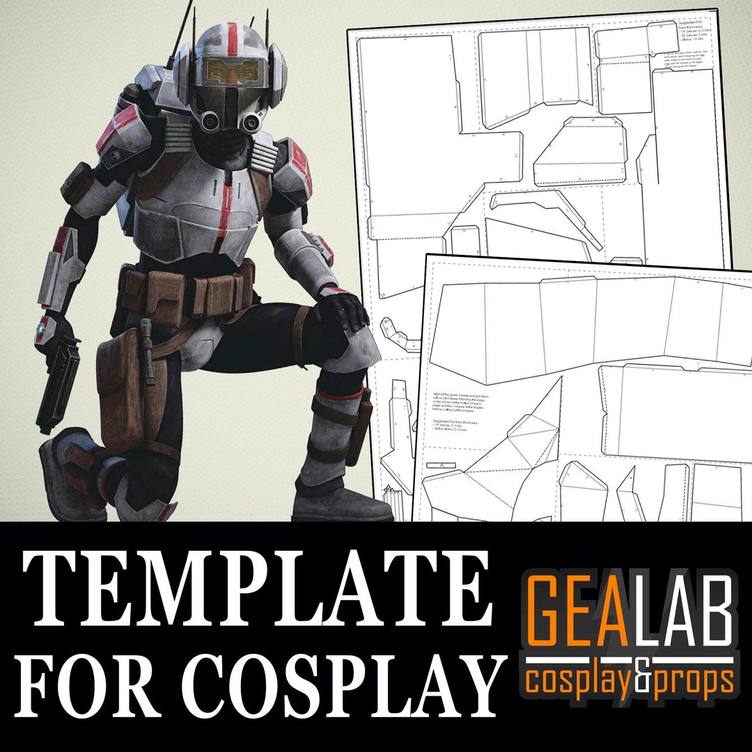 Tech Armor (season 1) Pepakura - PDF & PDO Templates for Foam Cosplay ...