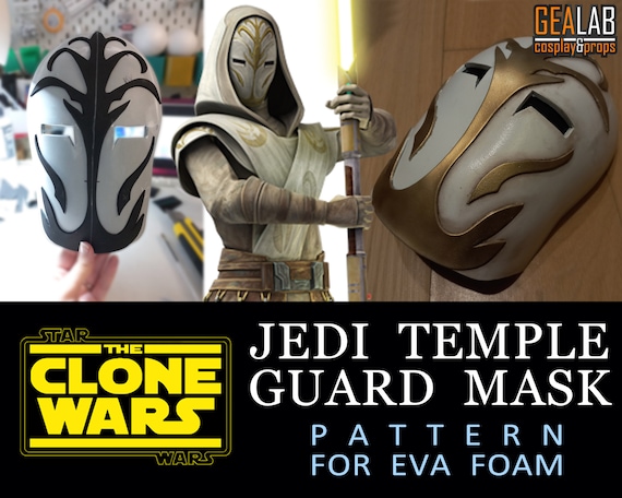 EVA フォーム用ジェダイ テンプル ガード マスク パターン