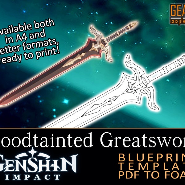 Foam Greatsword Etsy