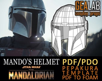 CÓMO HACER un casco MANDALORIANO — DIY — STAR WARS - The Mandalorian Helmet