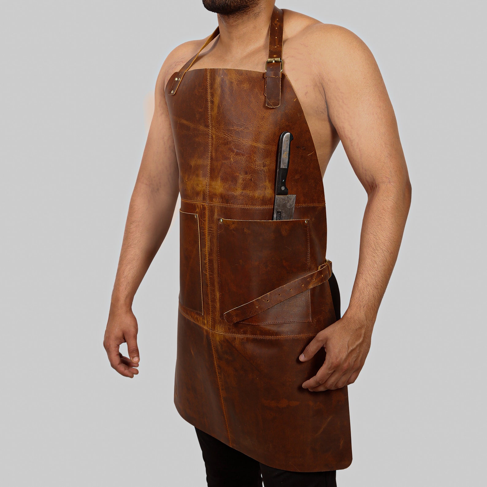 LEATHER APRON FOR men Personalized apron blacksmith apron with Etsy