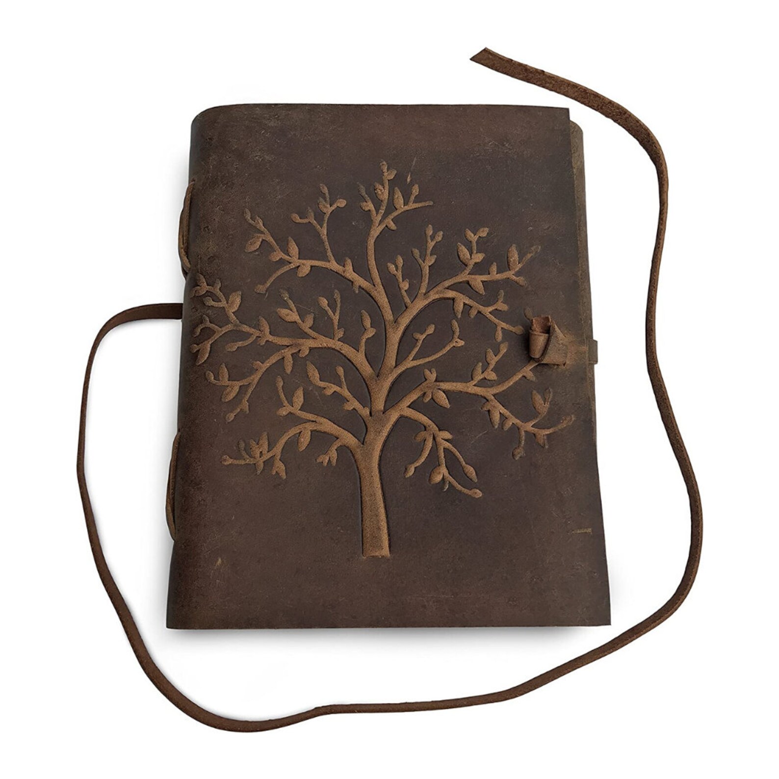 Pack of 2 Tree of Life Leather Journal Handmade Leather Etsy